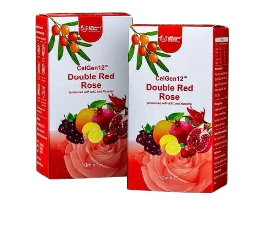 Double Red Rose - Boost Immune System with Antioxidants