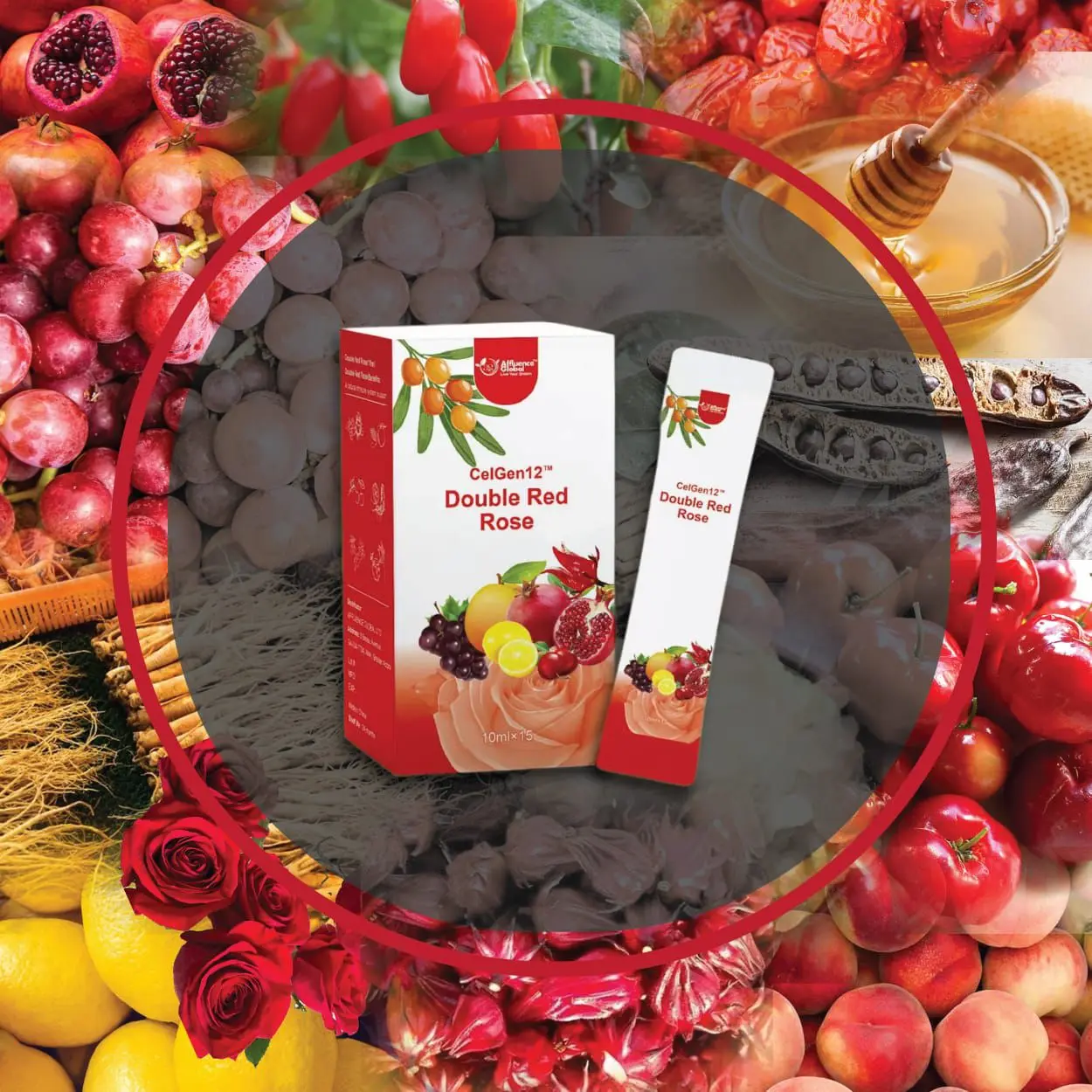 Antioxidants in Double Red Rose