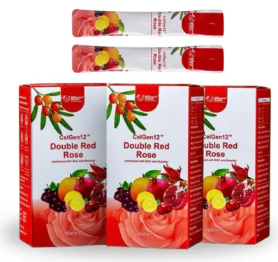 Double Red Rose - Antioxidant Superfood Gel for Your Health
